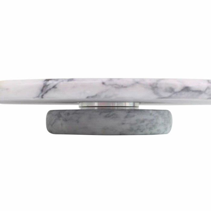 meja putar marble/ Marble cake decor Turntable 25cm / meja putar hias marbel / lazy susan/ meja hias kue