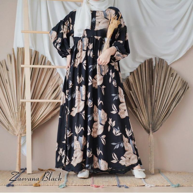GAMIS RAYON / GAMIS RAYON MURAH/ ZAEVANA DRESS/ GAMIS MURAH