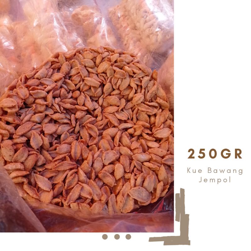 

Kerupuk Bawang Jempol 250g