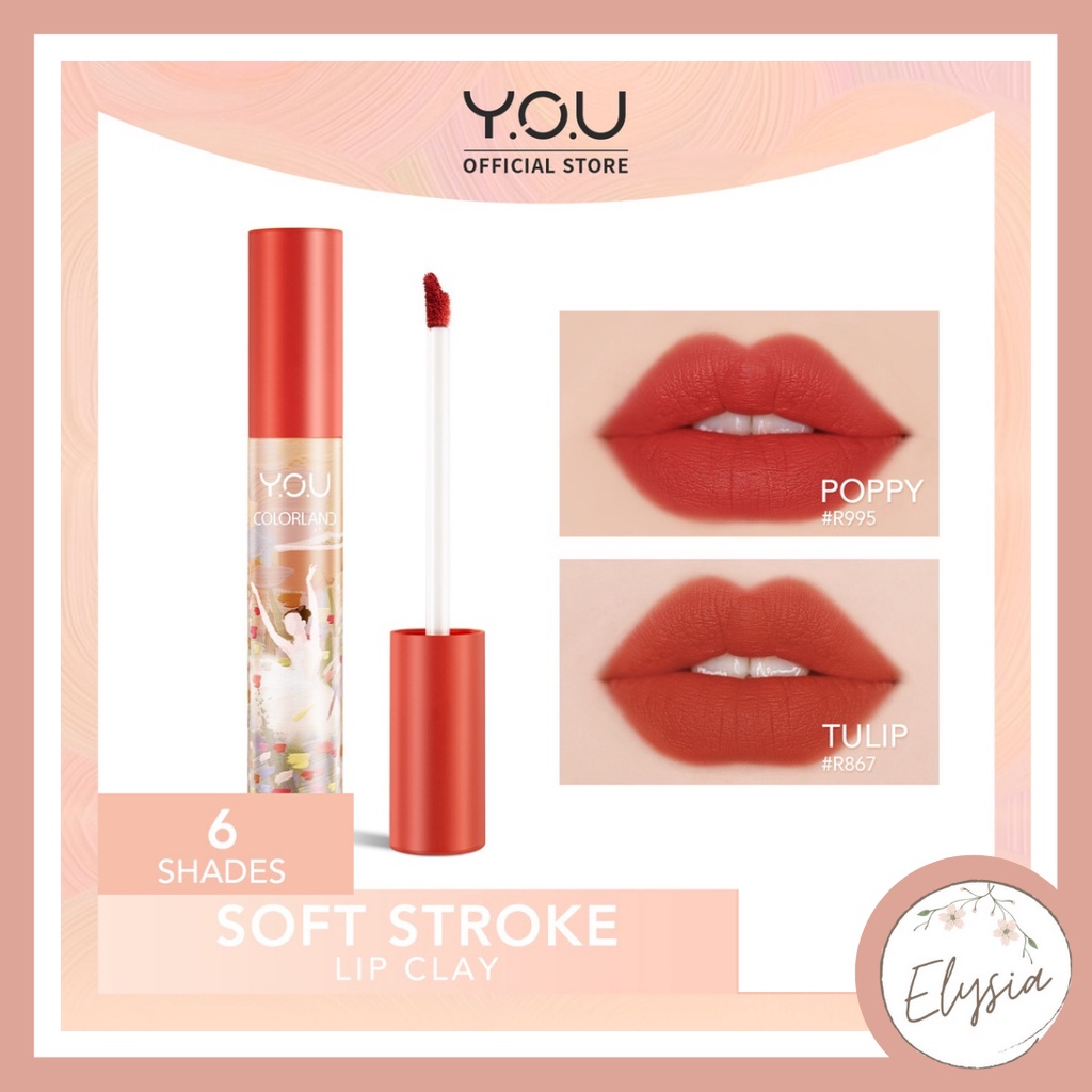 YOU Colorland - Soft Stroke Lip Clay / Lip Cream