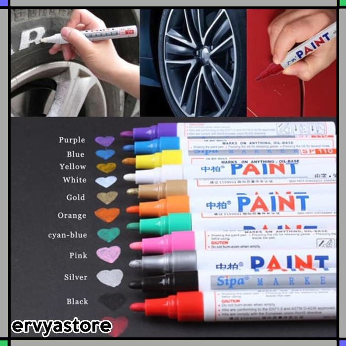 

Spidol Ban Baret Lecet Marker Car Scratch Repair Paint Pen Warna ORI