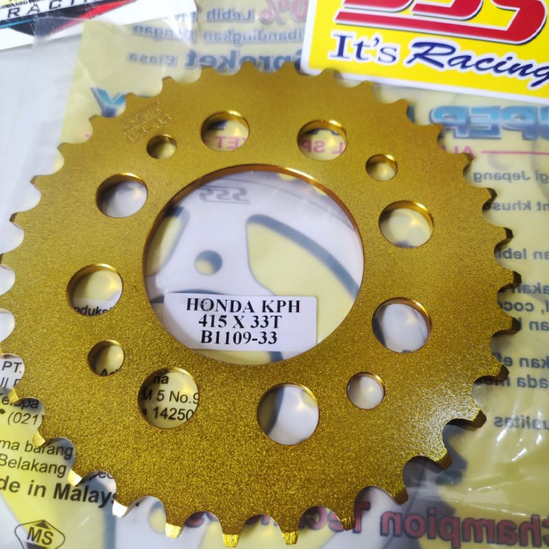 GEAR SSS 415 BLAKANG KARISMA GOLD/SILVER