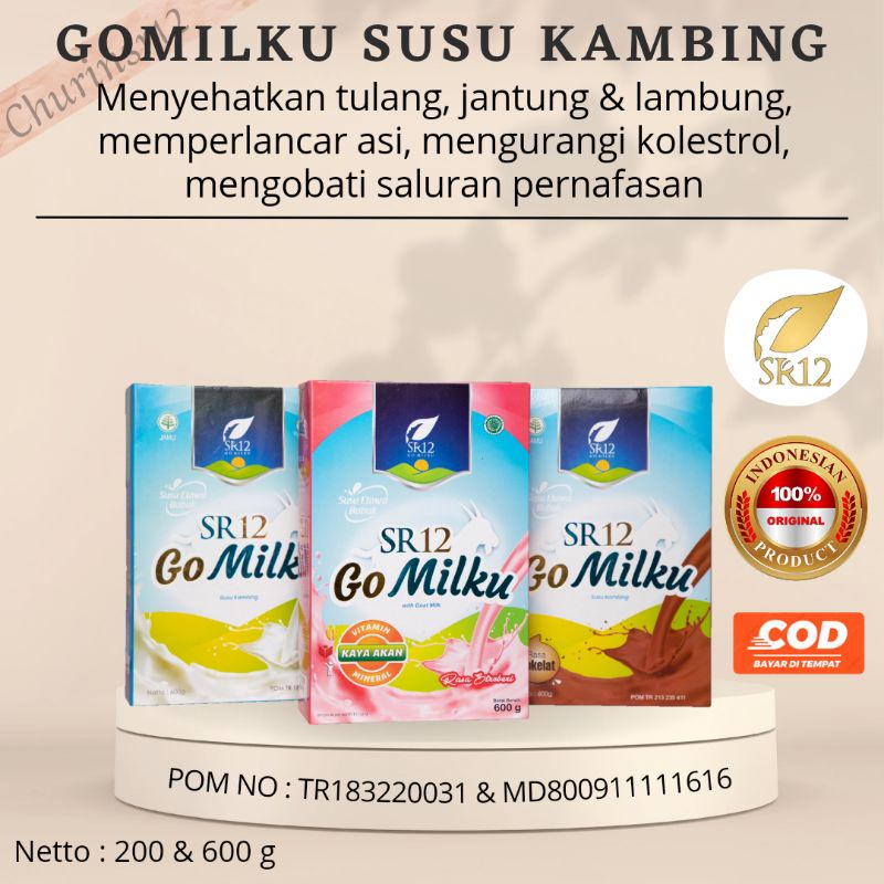 

SR12 GOMILKU / susu kambing etawa asli