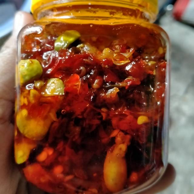 

Sambal cumi pete