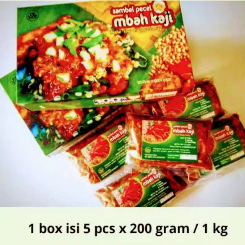 

SAMBAL PECEL MBAH KAJI ECER 200GR