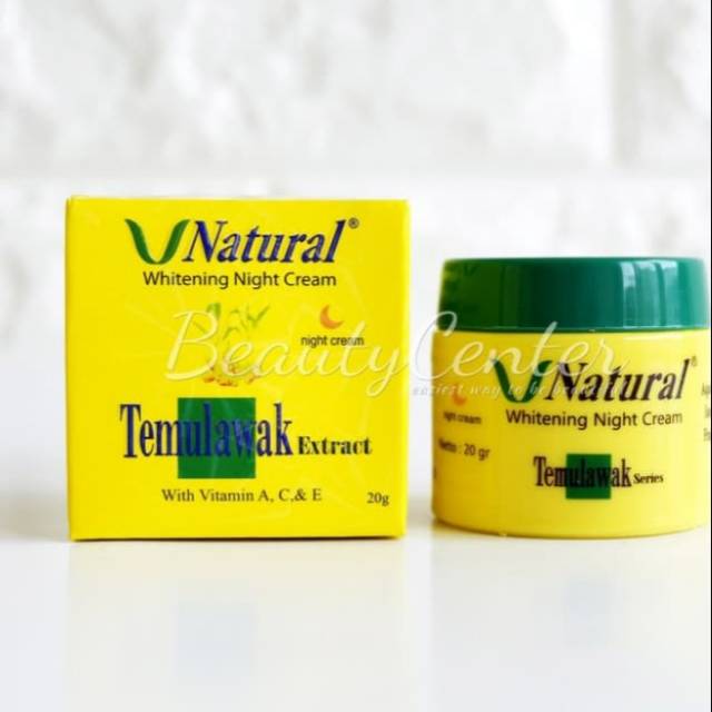 Cream Malam Temulawak V Natural Original