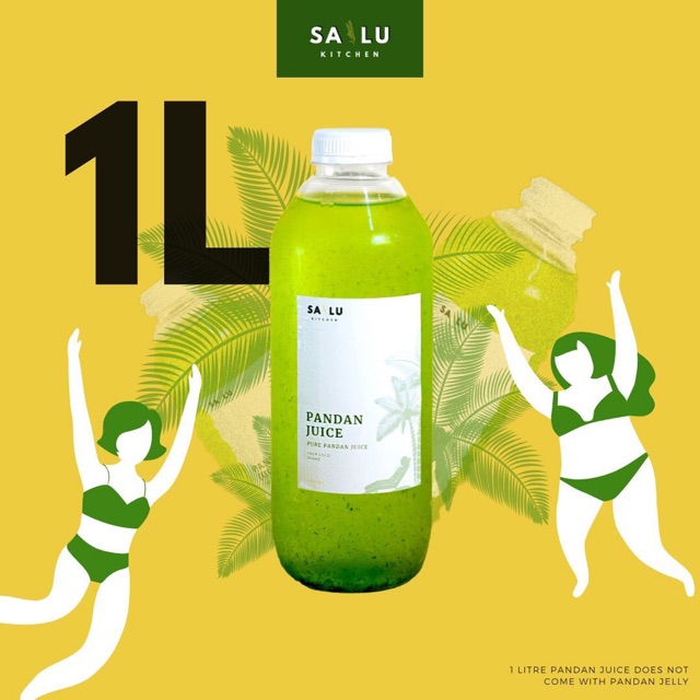 

Pandan Juice by Salu Kitchen 1L