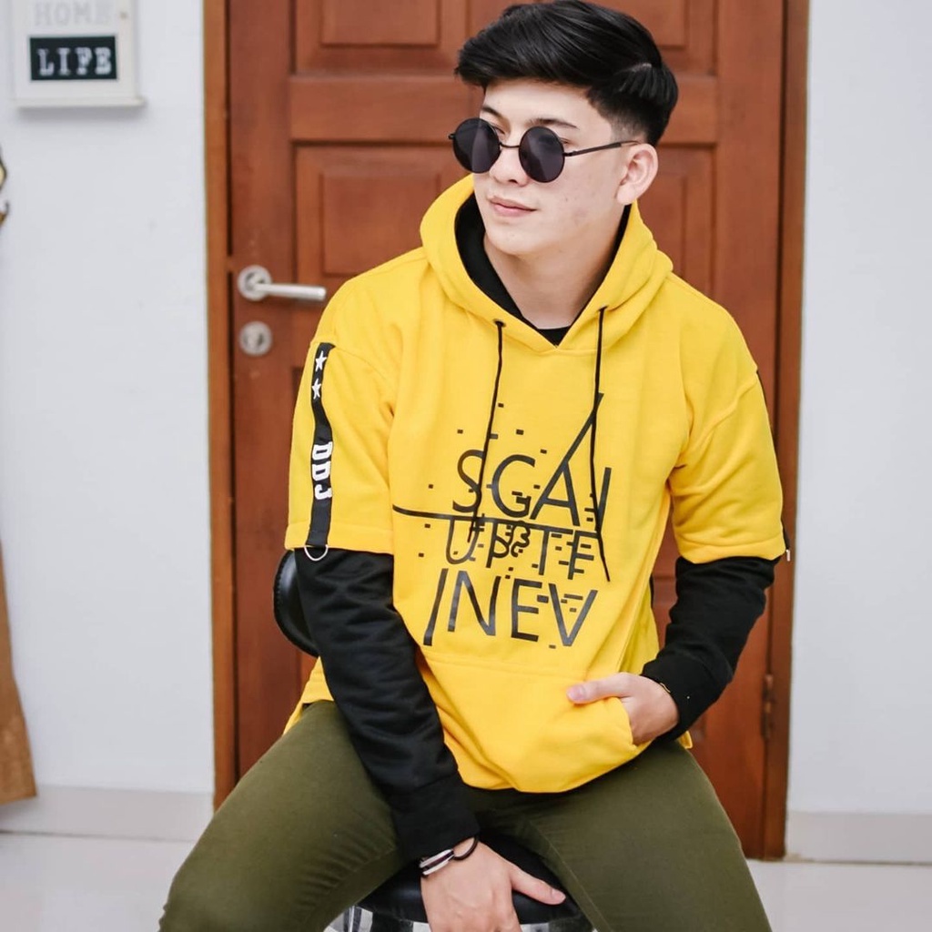 Primadona Ddj Hoodie Kombinasi Terbaru 2021 Lengan Panjang