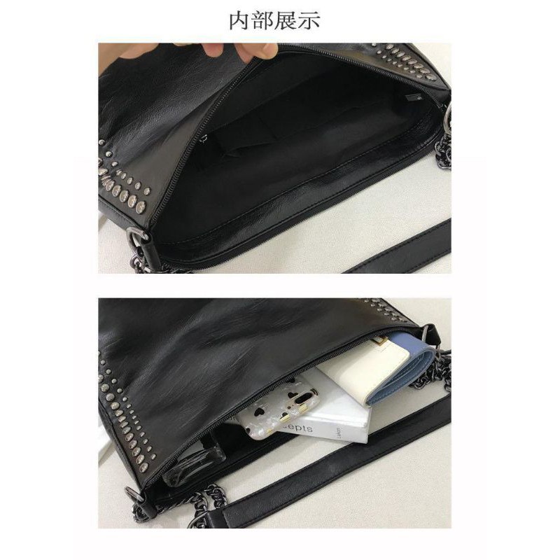 BJ71065 BEIGE/BLACK - TAS POLOS classic klasik slempang kulit TAS WANITA FASHION IMPORT MODIS ELEGAN TERMURAH TERLARIS TERBARU BAGSTORE JAKARTA TAS BATAM LT1865 VC84594 BQ2702