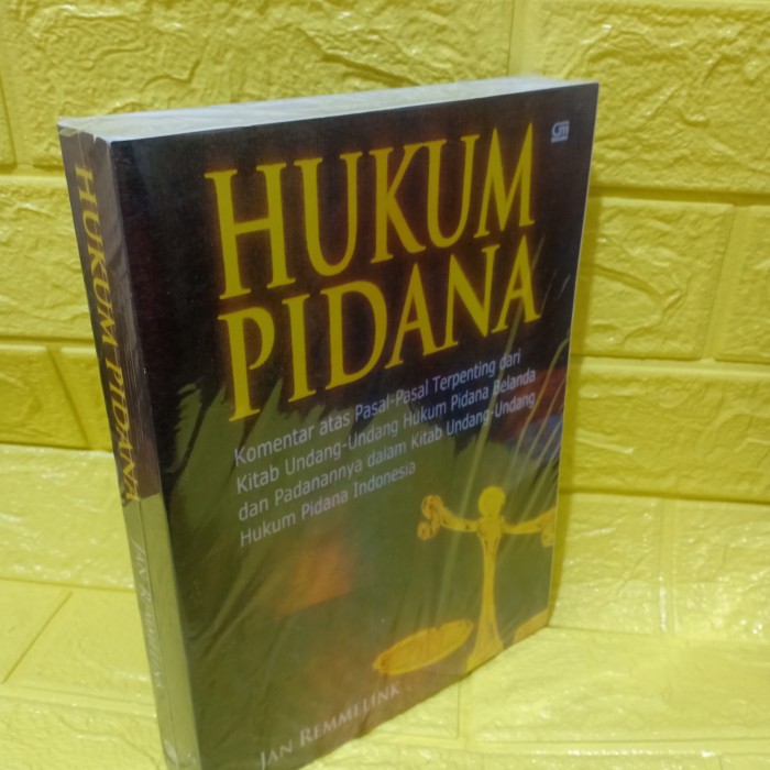 HUKUM PIDANA ( jan remmelink )