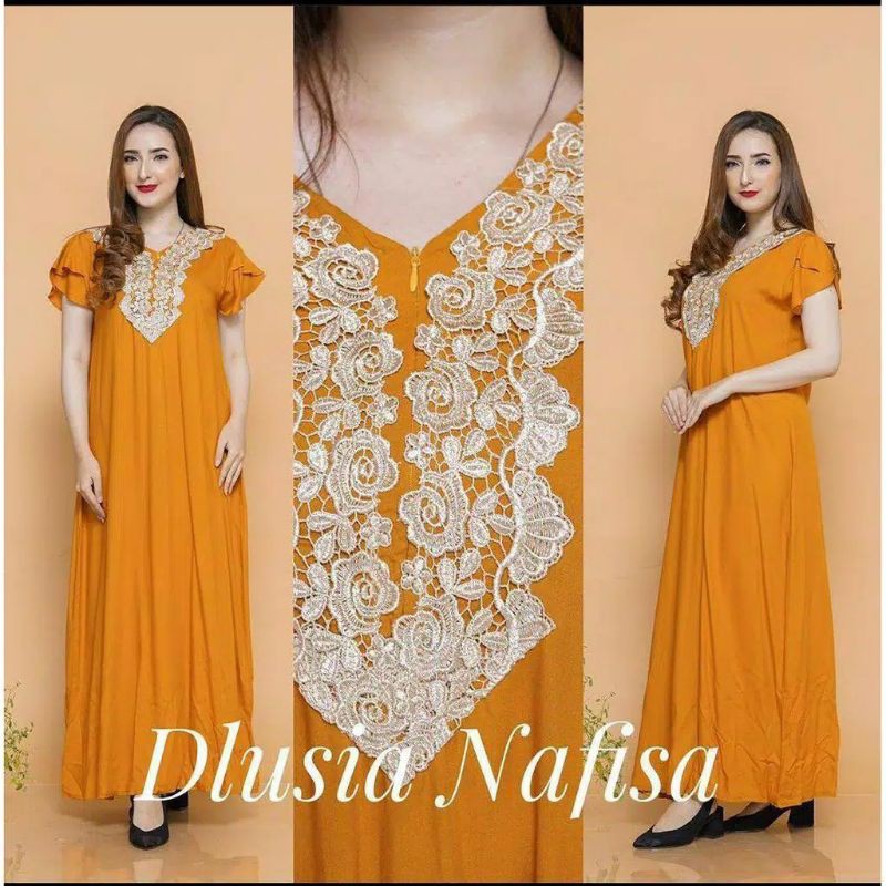 DASTER ARAB NAFISAH | RESLETING DEPAN BUSUI | DASTER ARAB RAYON