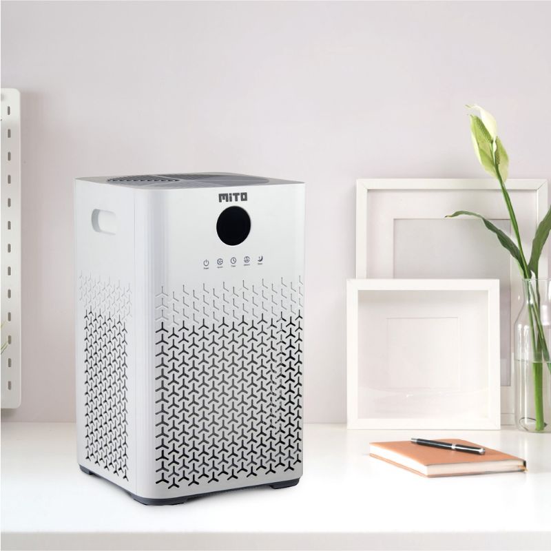 Mito Air Purifier 30 Alat Pembersih Udara with HEPA13 Filter, Sinar UV-C, Alergy Protection &amp; Ion Negatif (Anion)