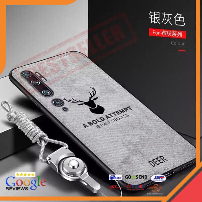 ACC HP VIVO V19 DEER CLOTH ORIGINAL DENIM CASE