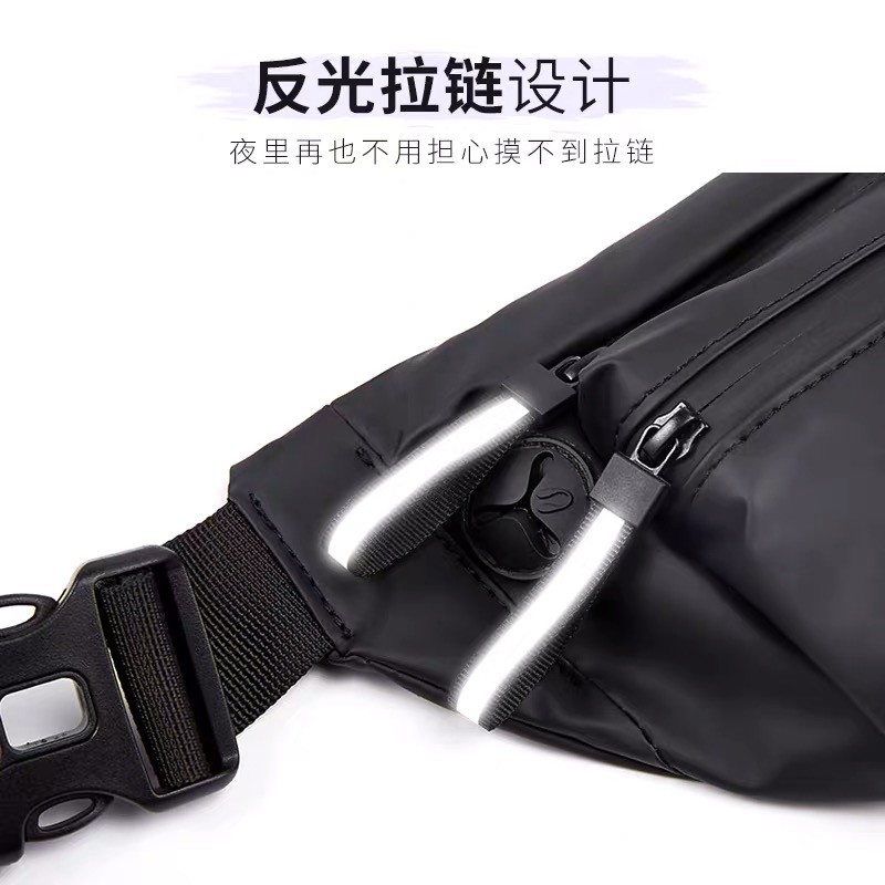 Tas Wanita Import Pinggang Selempang Waistbag Waist Bag JINPAIDI JPD002 002 Reflective 3M Parasut