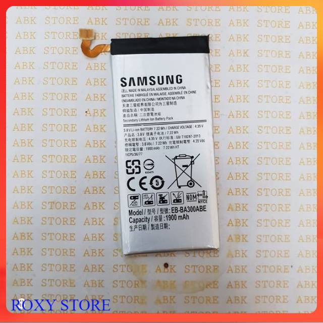 BATTERY BATERAI SAMSUNG GALAXY A300 A300F A3 2015 ORIGINAL