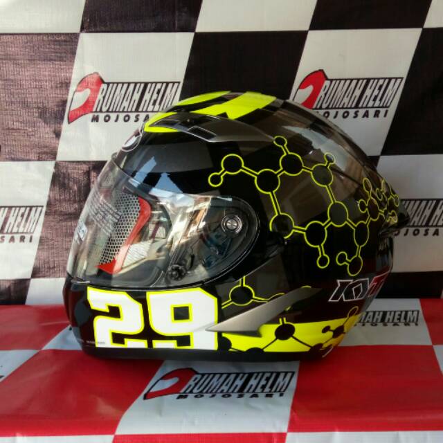 Helm KYT vendetta 2 se MotoGP Andrea Iannone gunmetal
