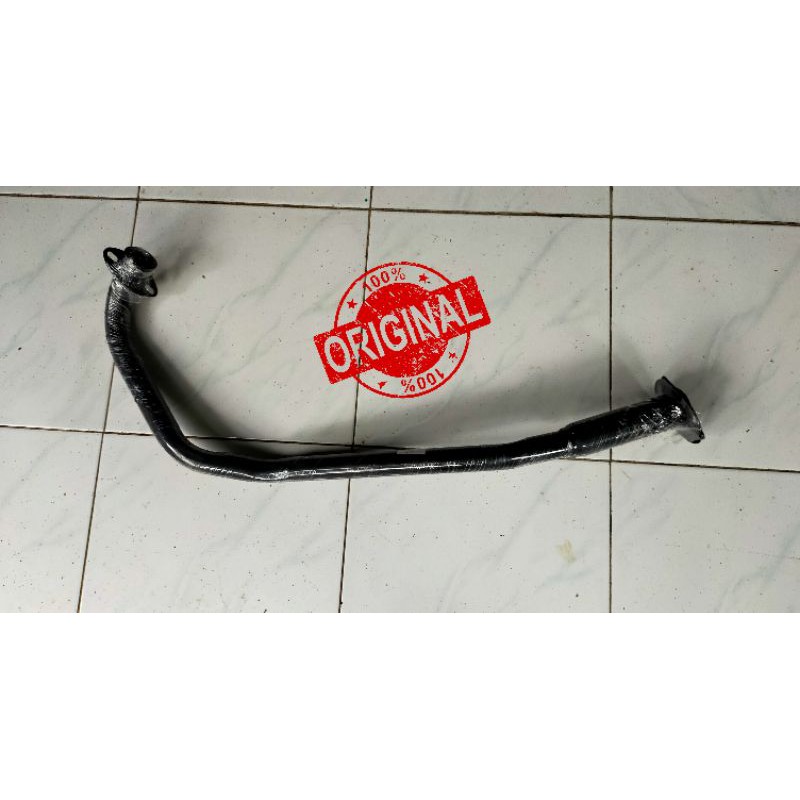 leher knalpot satria fu standar pabrik leher knalpot satria f standar
