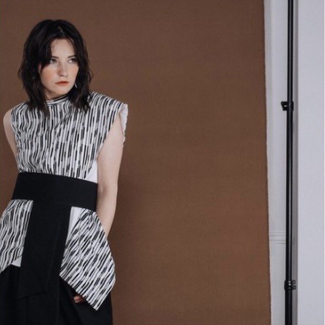 BLOOM APPARELS Monochrome Irregular top