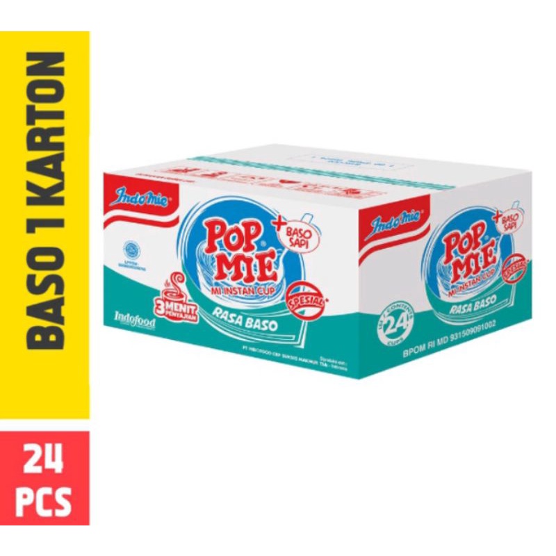 

POP MIE Bakso 1 karton