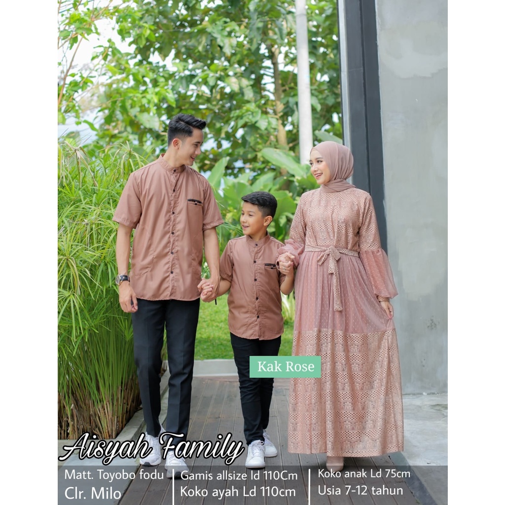 Baju Lebaran Keluarga Ayah Ibu Anak, Baju Cople Keluarga, Baju Sarimbit Keluarga Muslim, Gamis Cople Ibu dan Anak, Gamis Ibu dan Anak, Gamis Cauple Ibu dan Anak Laki-Laki, Baju Couple Ayah dan Anak laki