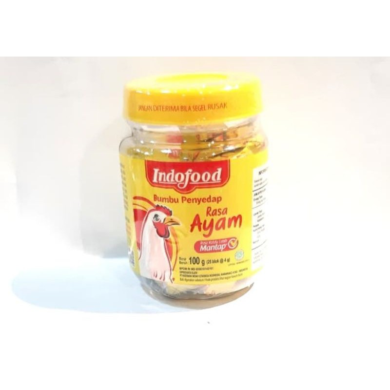 

Indofood Kaldu Ayam 100gr (isi : 25 Blok)