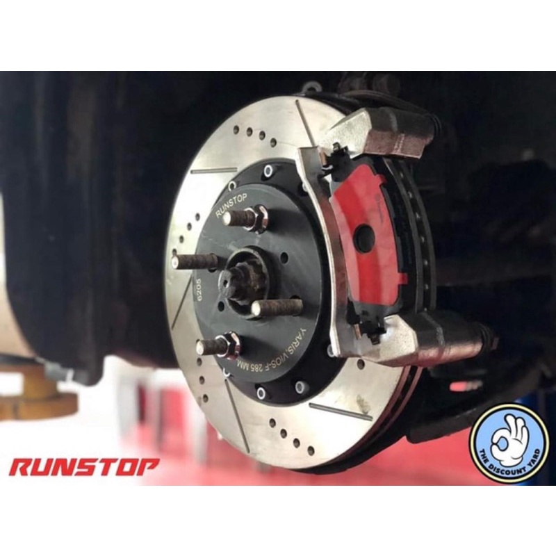 Brake Disk Rotor RUNSTOP Honda Jazz GK UPSIZE Oversize 320mm