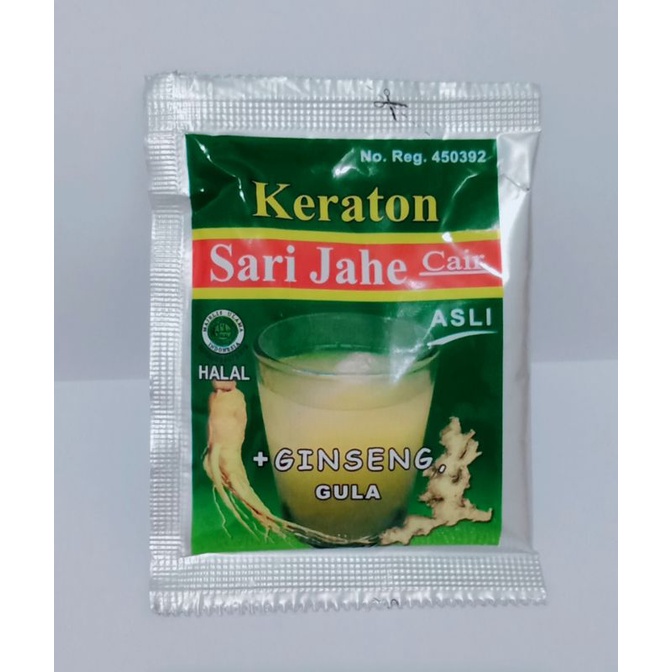 

Sari Jahe Keraton || Sachet isi 30 ml