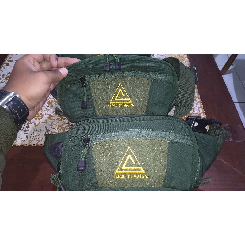 TAS SLEMPANG ARMY TRIMATRA WATERPROOF