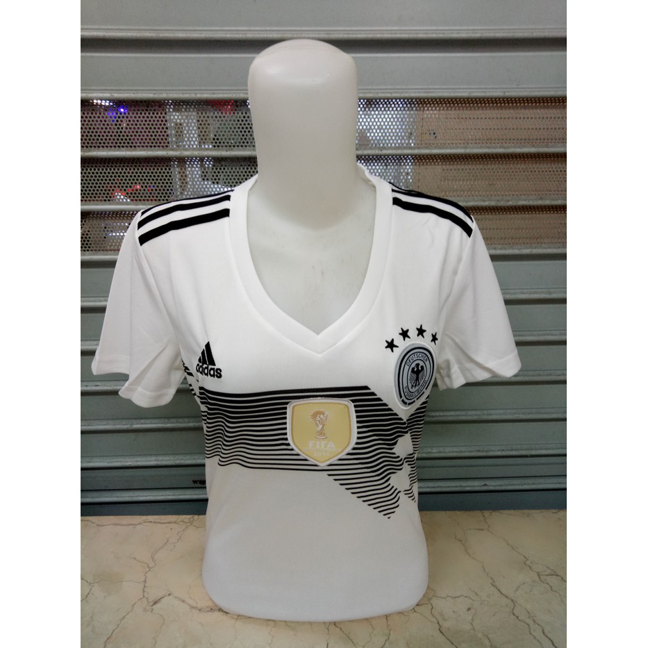PROMO JERSEY JERMAN HOME LADIES WORLD CUP 2018 GRADE ORI TERLARIS