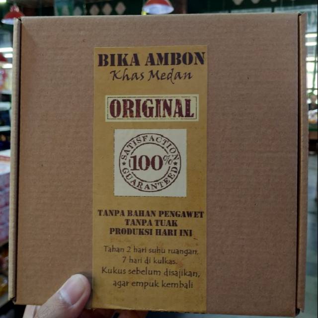 Bika Ambon Khas Medan Tanpa Pengawet