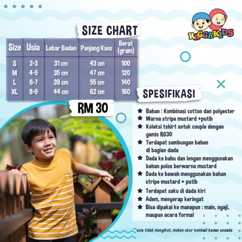 Kaos Anak laki-laki Raggakids