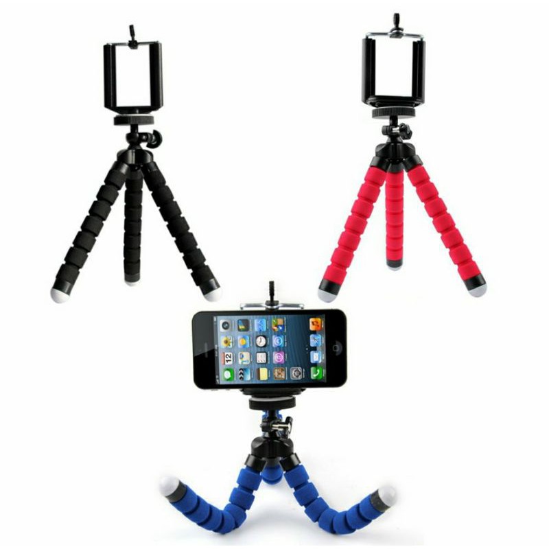 TRIPOD SPIDER MINI FLEXIBLE + HOLDER U MURAH DAN BERKUALITAS