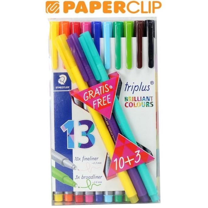 

BALLPOINT STAEDLER TRIPLUS 334 TB13 13C ---READY---