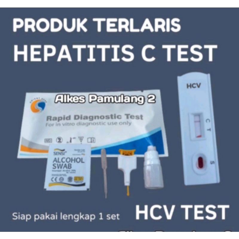 Jual Alat Tes Hepatitis C Lengkap 1 Set Shopee Indonesia