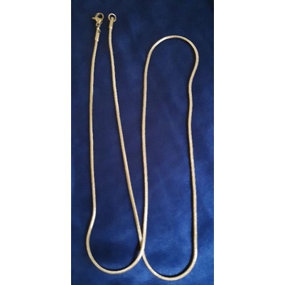 Kalung Titanium Gold Pria Wanita Model Bulat/Terlaris