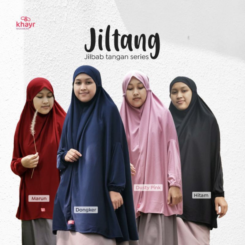 JILBAB TANGAN KHYAR SYARI