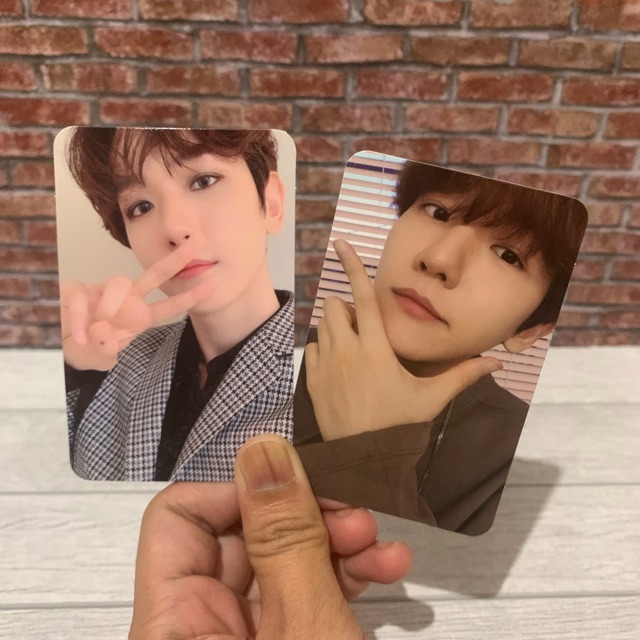 EXO BAEKHYUN OFFICIAL PHOTOCARD from EXO-L WELCOME KIT