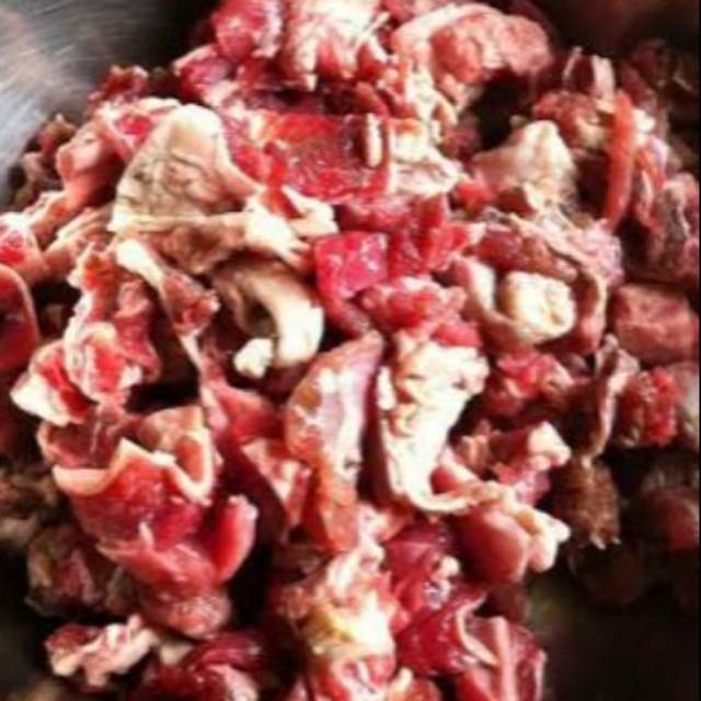 

Tetelan daging sapi lokal fresh 250gr