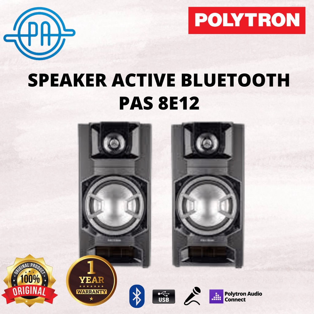 SPEAKER ACTIVE POLYTRON PAS-8E12 / PAS 8E12 / PAS8E12 SPEAKER AKTIF
