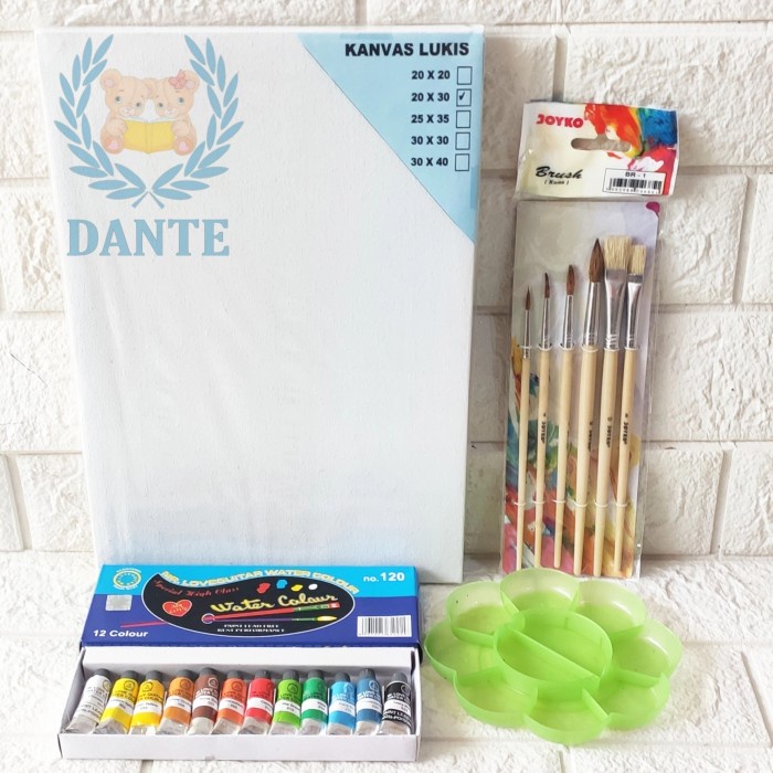 

Produk Terbaru Paket Melukis Set Kanvas 20X30 Kuas Palet