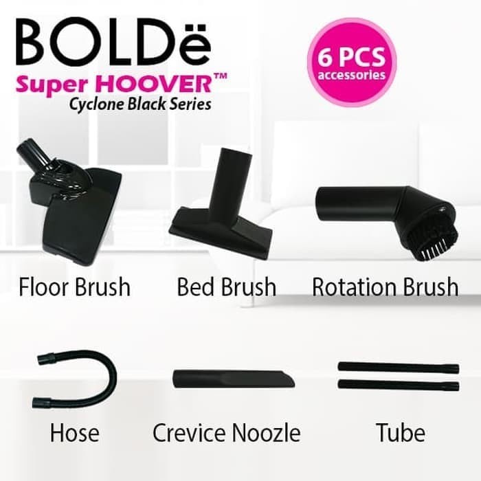 BOLDE Vacuum Cleaner Alat Penyedot Debu Super Hoover Cyclone Series