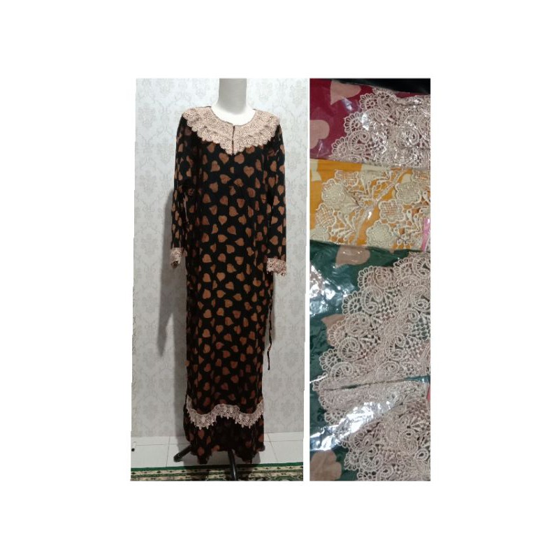 daster renda arab jumbo