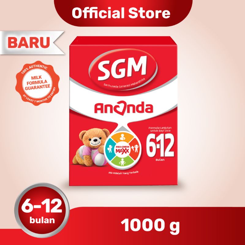 SGM Ananda 6-12 bulan 1000 gram