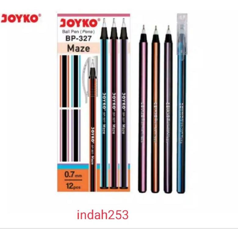 

Ball Pen Joyko BP - 327 Maze Isi 12 Pcs ( satu lusin )