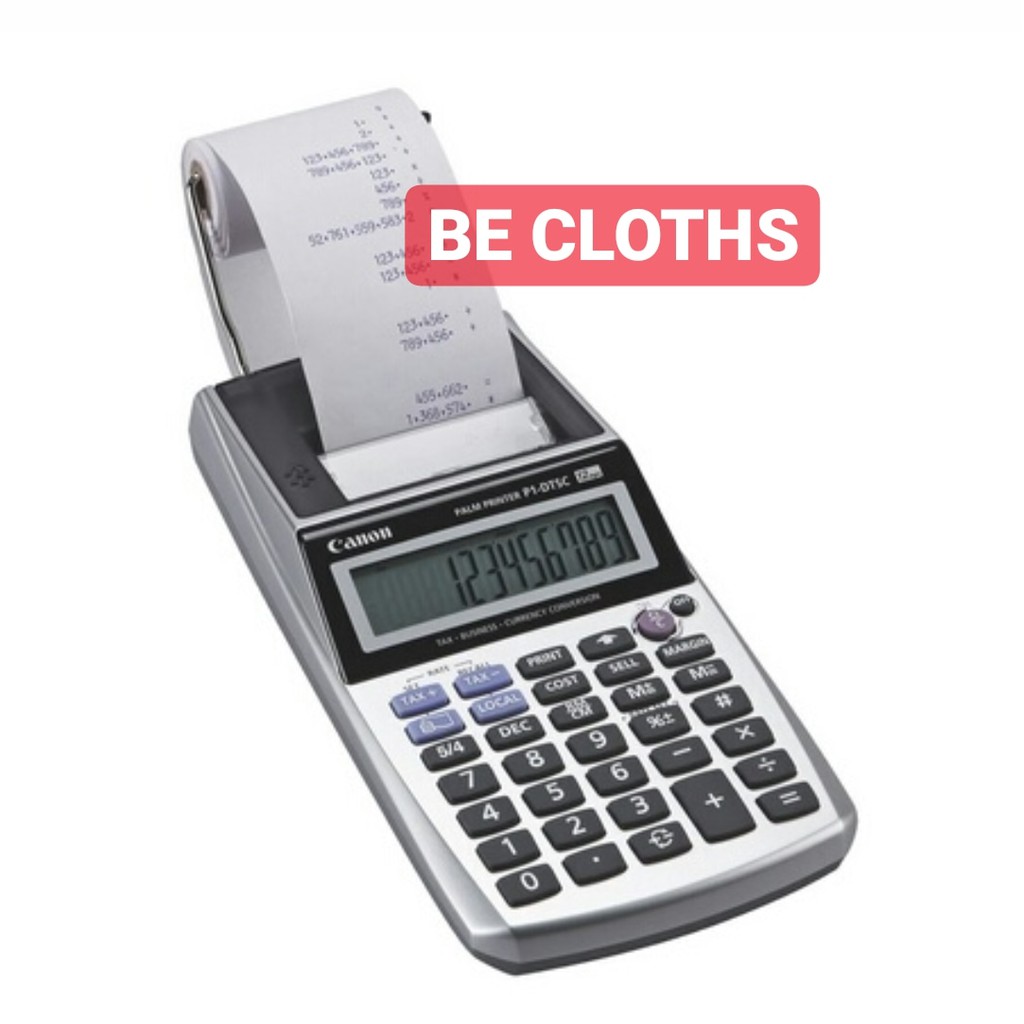 Canon P1-DTSC Printing kalkulator - Kalkulator Kasir Printer Struk P1