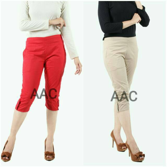 CELANA KATUN STRETCH 7 8 , CELANA KATUN PENDEK