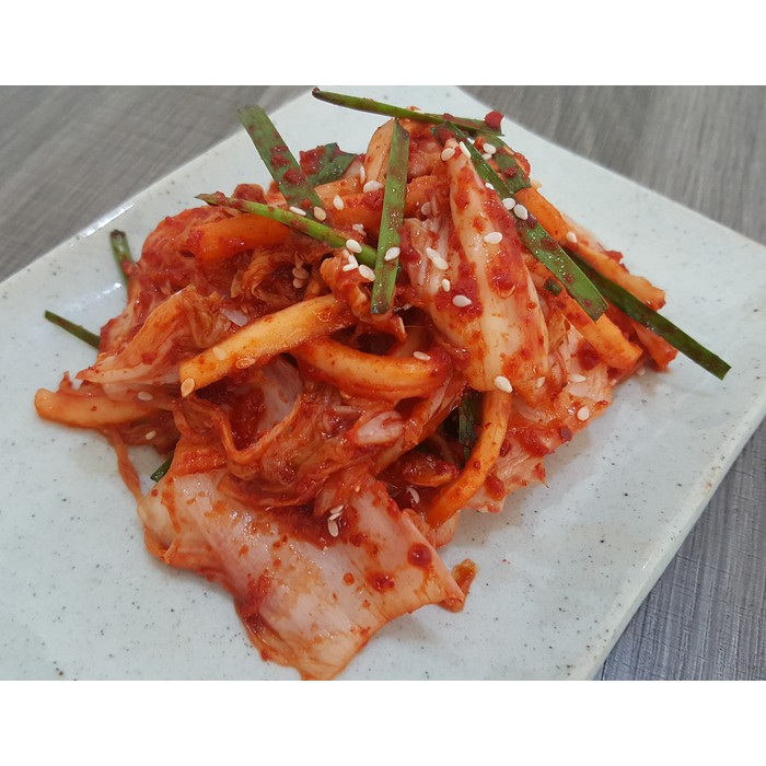 

[Fresh] Kimchi Authentic Korea Kemasan 200g Halal, Bahan Utama Sawi