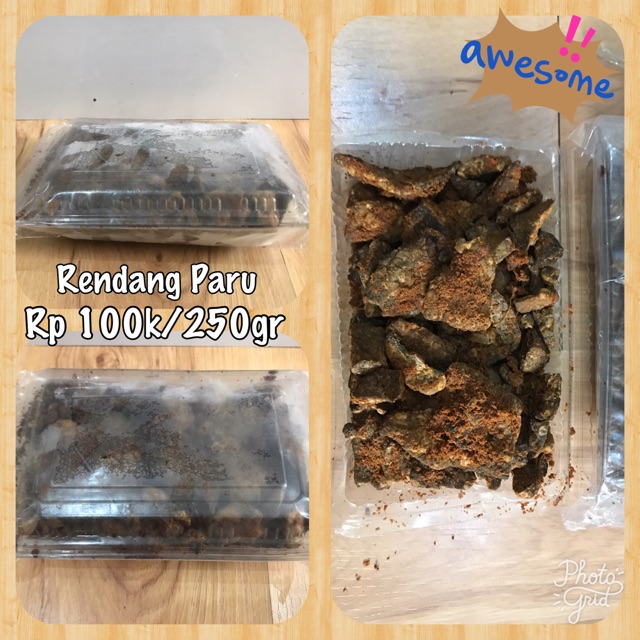 

Rendang Paru Uni Dini