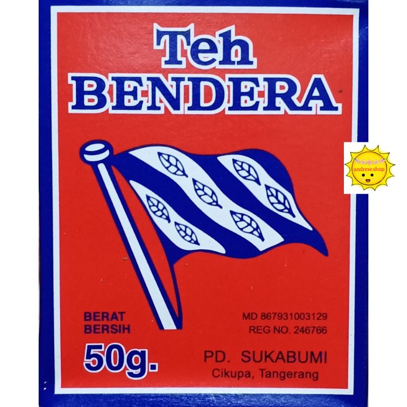 

Teh Bendera 50gr