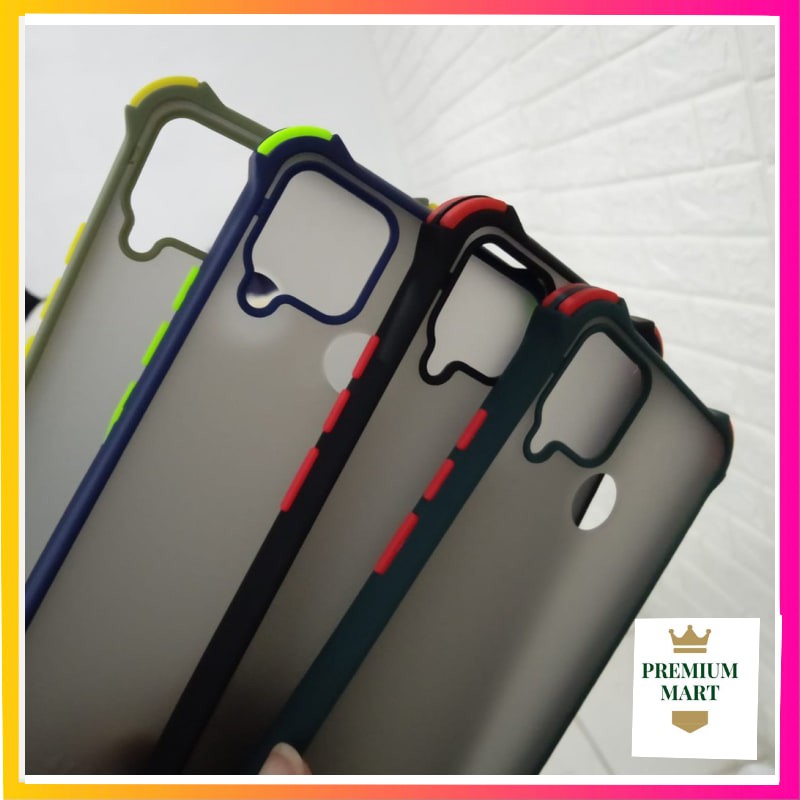 Soft Case REALME C15 Bahan Silikon Tpu CASE Matte MYCHOICE Dove CRACK [PM]